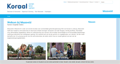 Desktop Screenshot of maasveld.org